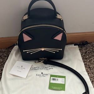 NEVER WORN - Kate Spade - Black Cats Meow Bag
